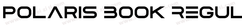 Polaris Book Regular字体转换
